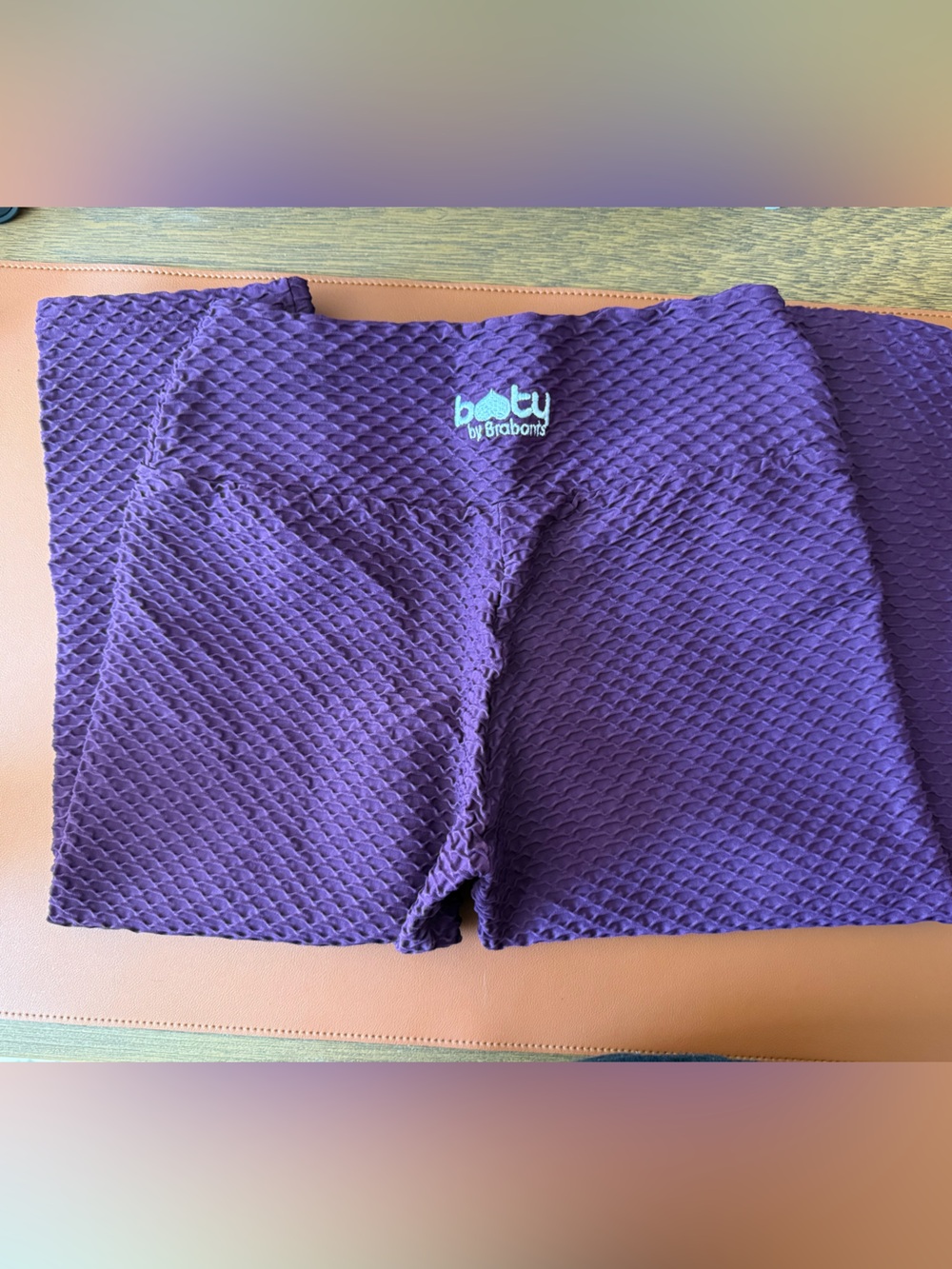 Booty By Brabants Curvy cropped Purple Leggings